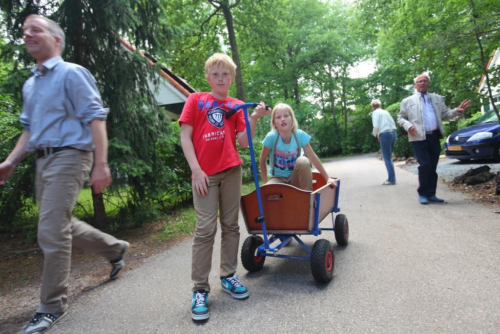 Natuurpark De Witte Bergen Hotel Rouveen Szoba fotó